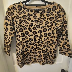 Leopard Print Sweater by Tahari